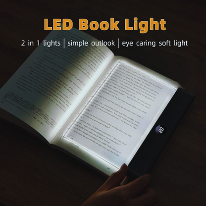 LED Book Light Soft Glow for Perfect Night Reading