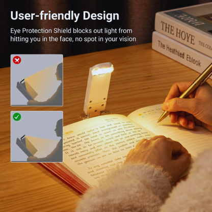 Portable LED Book Light Rechargeable Reading Lamp