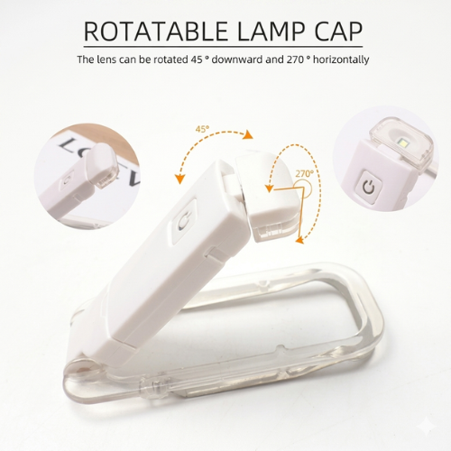 Portable LED Book Light Rechargeable Reading Lamp