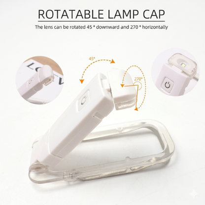 Portable LED Book Light Rechargeable Reading Lamp